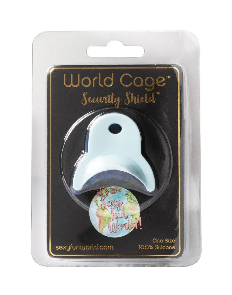 World Cage - Anti-Terugtrek Schild - Happytoys Sexshop: online sex shop for Feeling Happy & Easy 😊 - Discreet geleverd
