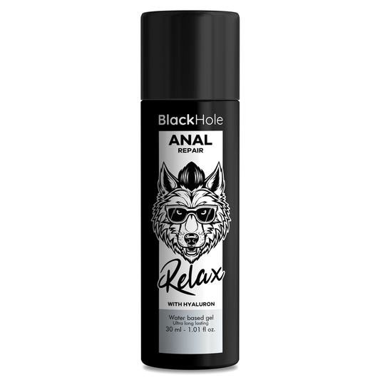 BLACK HOLE - ANAL REPAIR WATER BASED RELAX WITH HYALURON 30 ML