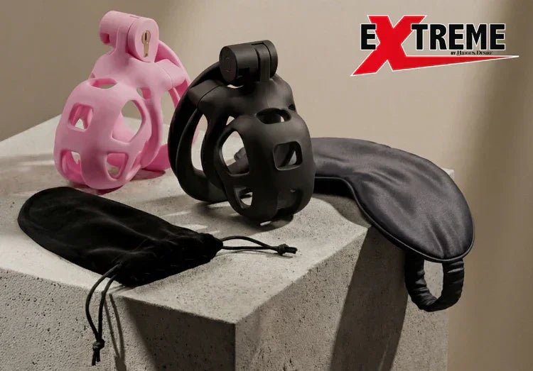 Locked in Desire. New Cock Cages from Hidden Desire Extreme - Happytoys Sexshop: online sex shop for Feeling Happy & Easy 😊 - Discreet geleverd