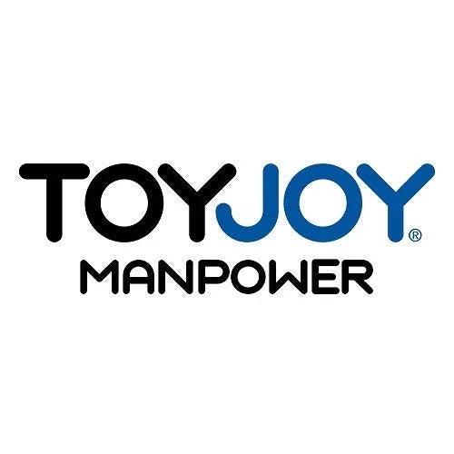 ToyJoy Manpower logo with black and blue text on white background