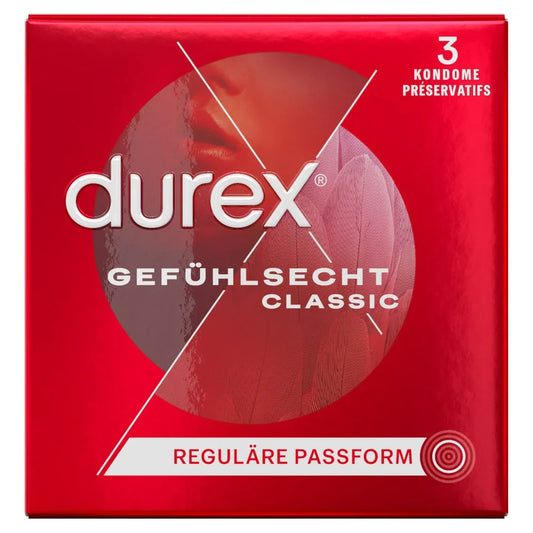 Durex Gefühlsecht Classic - Happytoys Sexshop: Toys for Feeling Happy & Easy 😊 - Discreet geleverd
