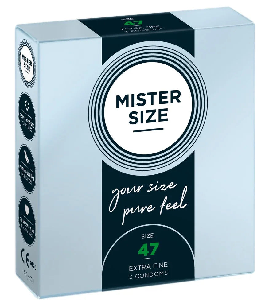 Mister Size 47 mm - Happytoys Sexshop: Toys for Feeling Happy & Easy 😊 - Discreet geleverd