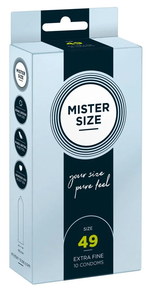 Mister Size 49 mm - Happytoys Sexshop: Toys for Feeling Happy & Easy 😊 - Discreet geleverd