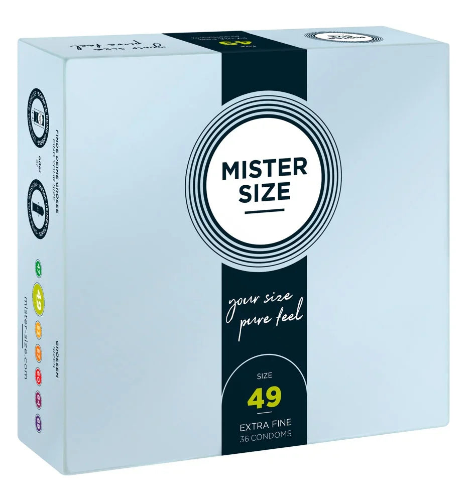 Mister Size 49 mm - Happytoys Sexshop: Toys for Feeling Happy & Easy 😊 - Discreet geleverd