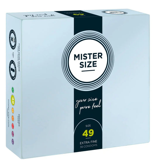 Mister Size 49 mm - Happytoys Sexshop: Toys for Feeling Happy & Easy 😊 - Discreet geleverd