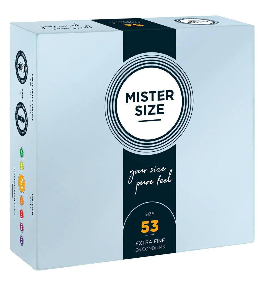 Mister Size 53 mm - Happytoys Sexshop: Toys for Feeling Happy & Easy 😊 - Discreet geleverd
