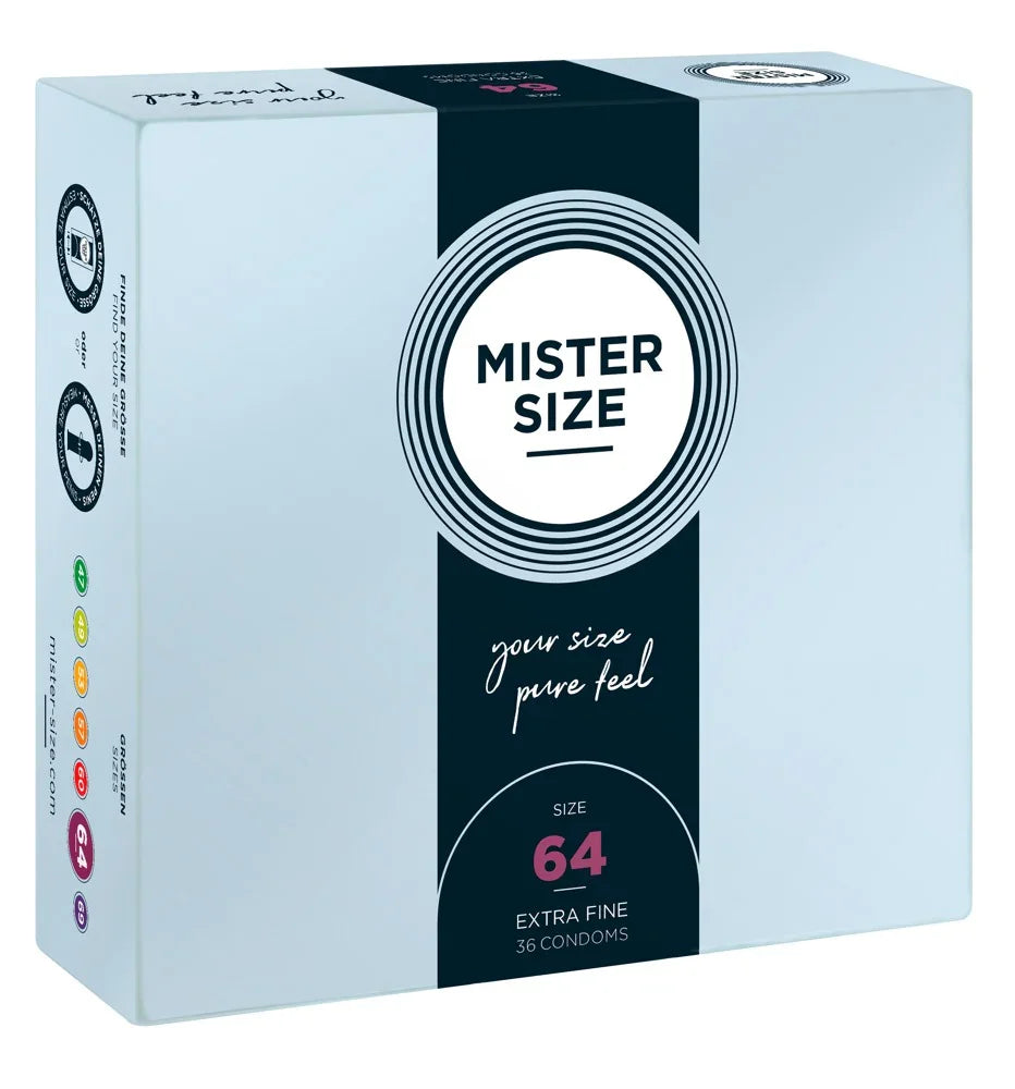 Mister Size 64 mm - Happytoys Sexshop: Toys for Feeling Happy & Easy 😊 - Discreet geleverd
