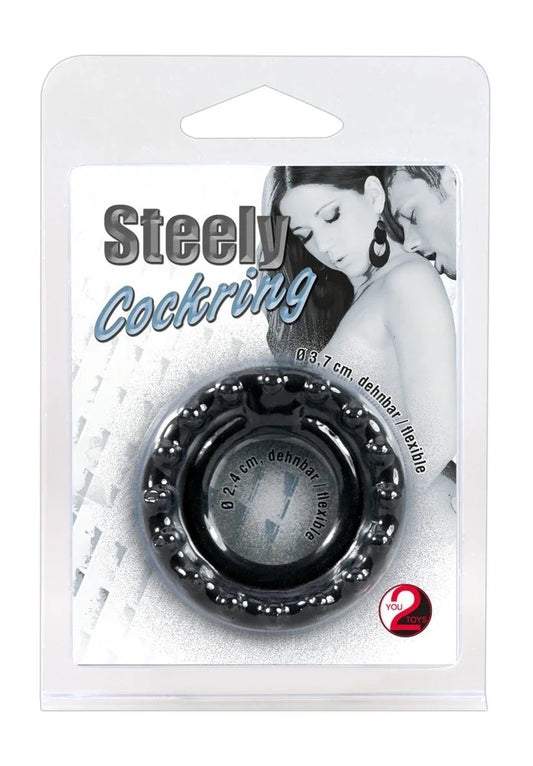 Steely Cockring - Happytoys Sexshop: Toys for Feeling Happy & Easy 😊 - Discreet geleverd