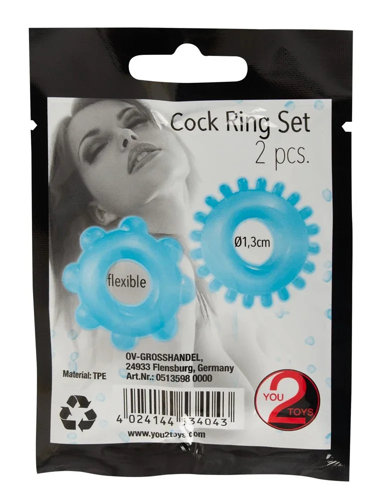 Cock Ring Set - Happytoys Sexshop: Toys for Feeling Happy & Easy 😊 - Discreet geleverd