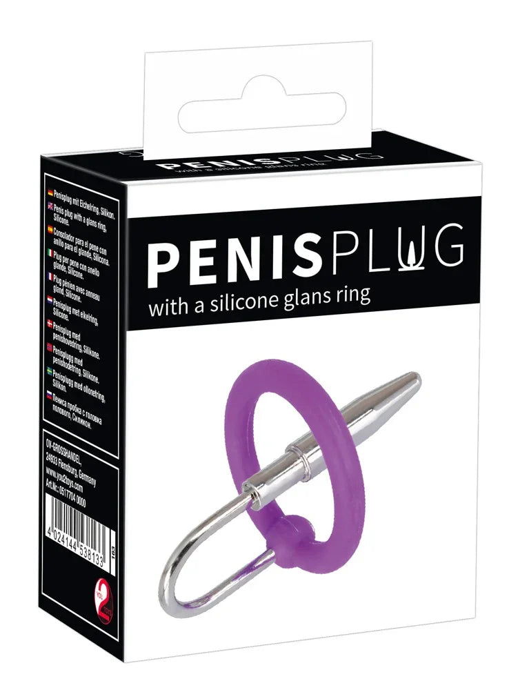 with a silicone glans ring - Happytoys Sexshop: Toys for Feeling Happy & Easy 😊 - Discreet geleverd