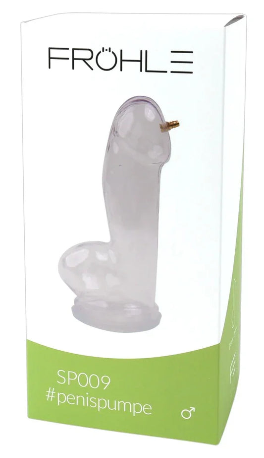 SP009 Realistic Penis CylinderXL crystal clear - Happytoys Sexshop: Toys for Feeling Happy & Easy 😊 - Discreet geleverd