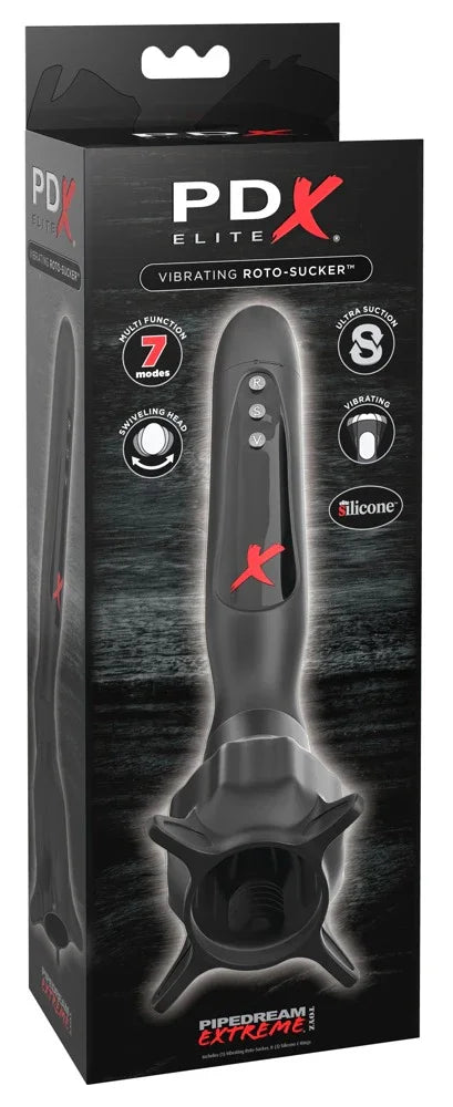 Vibrating Roto-Sucker - Happytoys Sexshop: Toys for Feeling Happy & Easy 😊 - Discreet geleverd