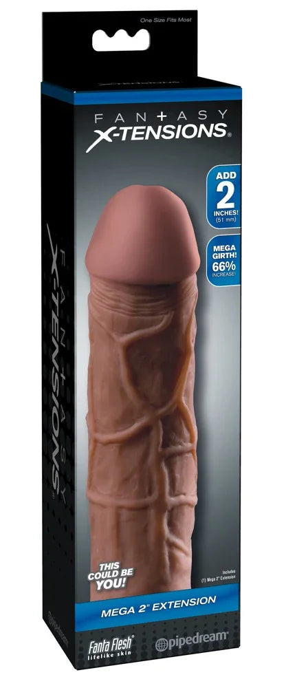 Mega 2" Extension - Happytoys Sexshop: Toys for Feeling Happy & Easy 😊 - Discreet geleverd
