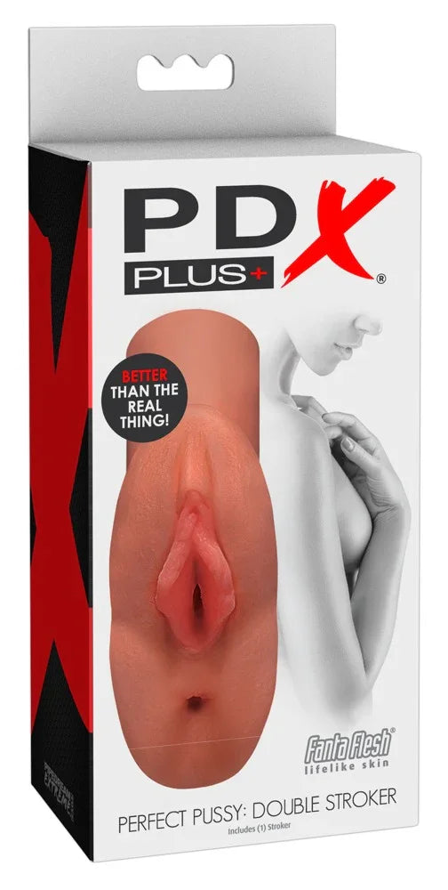 Perfect Pussy: Double Stroker - Happytoys Sexshop: Toys for Feeling Happy & Easy 😊 - Discreet geleverd