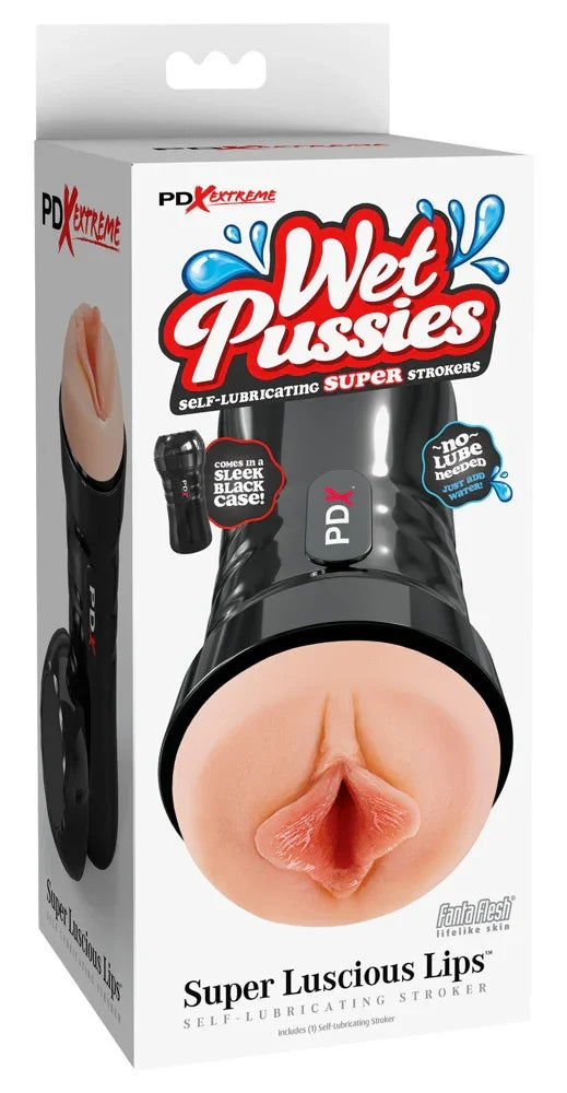 Wet Pussies Super Luscious Lips - Happytoys Sexshop: Toys for Feeling Happy & Easy 😊 - Discreet geleverd