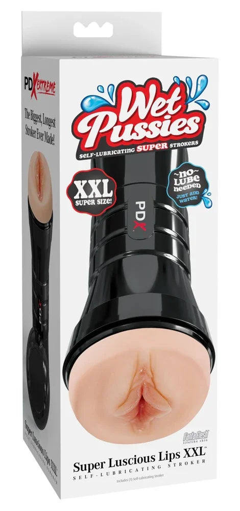 Wet Pussies Super Luscious Lips XXL - Happytoys Sexshop: Toys for Feeling Happy & Easy 😊 - Discreet geleverd