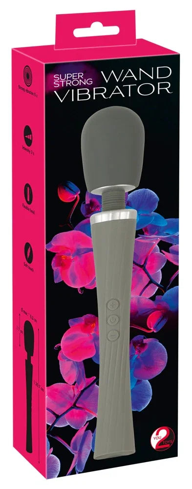 Super Strong Wand Vibrator - Happytoys Sexshop: Toys for Feeling Happy & Easy 😊 - Discreet geleverd