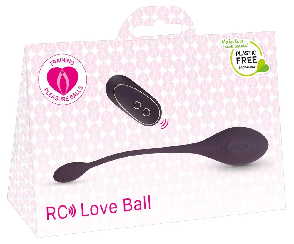 RC Single Vibrating Love Ball - Happytoys Sexshop: Toys for Feeling Happy & Easy 😊 - Discreet geleverd