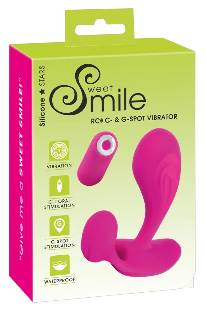 RC C & G-Spot Vibrator - Happytoys Sexshop: Toys for Feeling Happy & Easy 😊 - Discreet geleverd