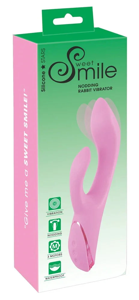 Nodding Rabbit Vibrator - Happytoys Sexshop: Toys for Feeling Happy & Easy 😊 - Discreet geleverd