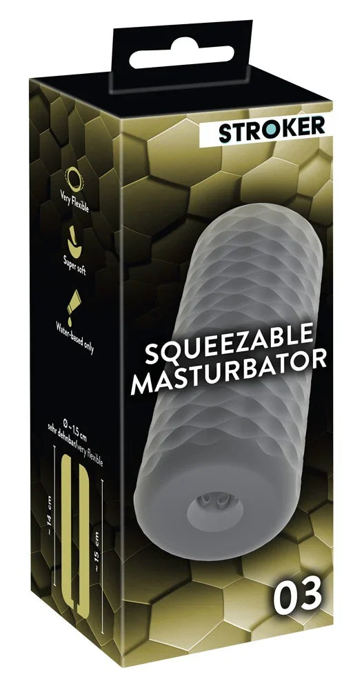 Squeezable Masturbator - Happytoys Sexshop: Toys for Feeling Happy & Easy 😊 - Discreet geleverd