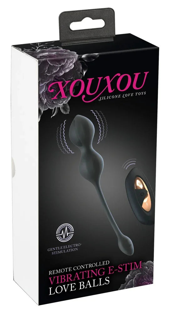 RC Vibrating E-Stim Love Balls - Happytoys Sexshop: Toys for Feeling Happy & Easy 😊 - Discreet geleverd