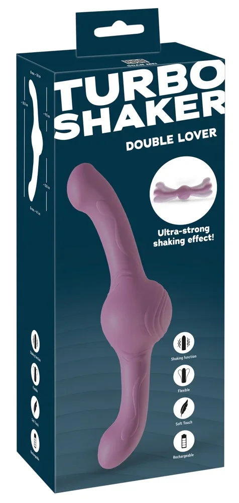 Turbo Shaker Double Lover - Happytoys Sexshop: Toys for Feeling Happy & Easy 😊 - Discreet geleverd