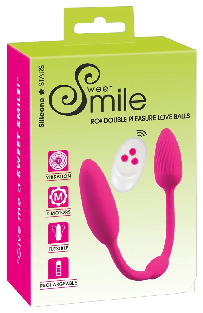 RC Double Pleasure Love Balls - Happytoys Sexshop: Toys for Feeling Happy & Easy 😊 - Discreet geleverd