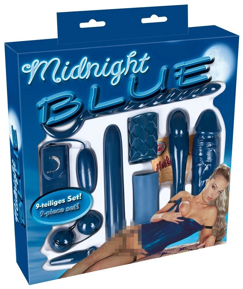 Midnight Blue Set - Happytoys Sexshop: Toys for Feeling Happy & Easy 😊 - Discreet geleverd