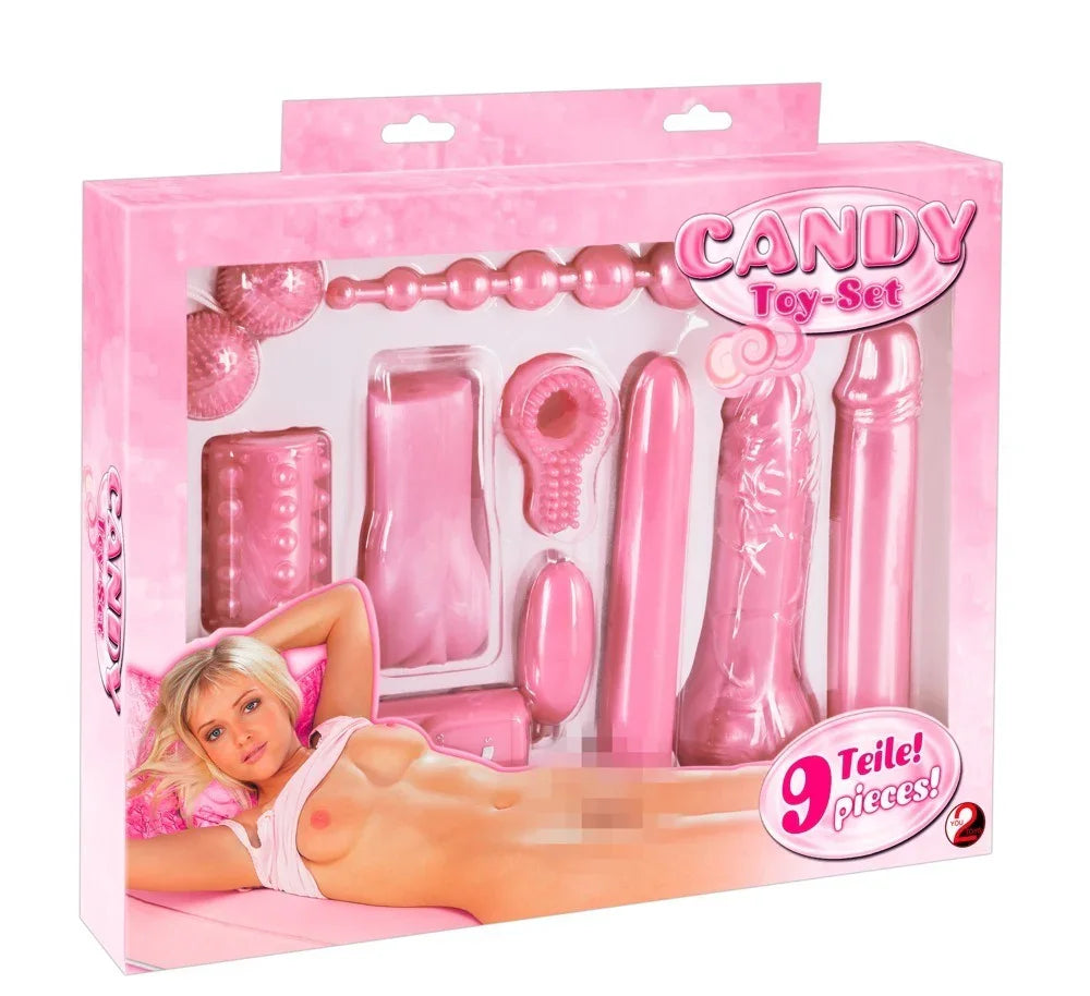 Candy Toy Set - Happytoys Sexshop: Toys for Feeling Happy & Easy 😊 - Discreet geleverd