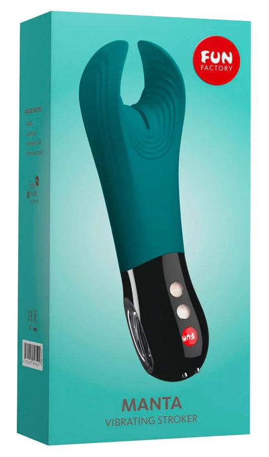 Vibro masturbator Manta - Happytoys Sexshop: Toys for Feeling Happy & Easy 😊 - Discreet geleverd