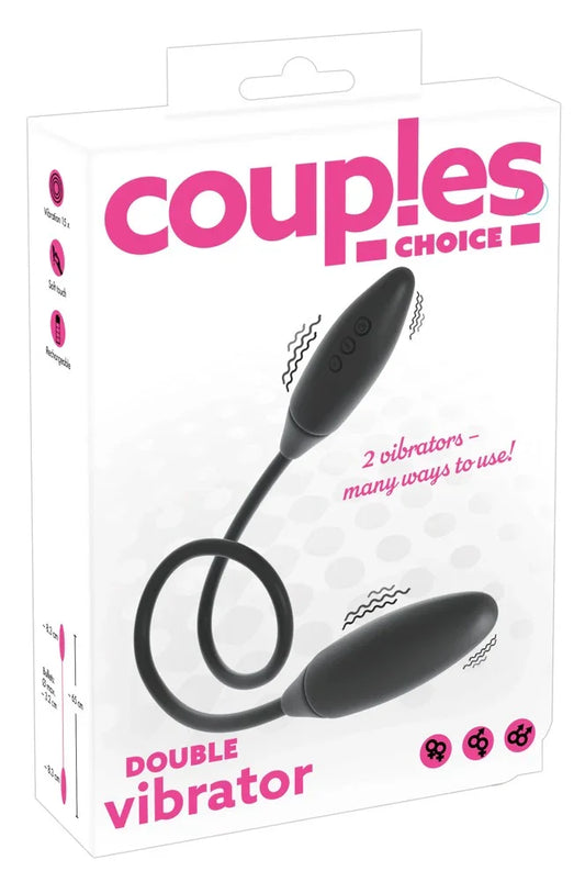 Double vibrator - Happytoys Sexshop: Toys for Feeling Happy & Easy 😊 - Discreet geleverd