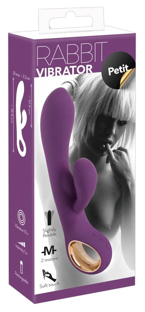 Rabbit Vibrator Petit - Happytoys Sexshop: Toys for Feeling Happy & Easy 😊 - Discreet geleverd