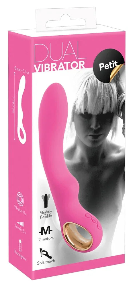 Dual Vibrator Petit - Happytoys Sexshop: Toys for Feeling Happy & Easy 😊 - Discreet geleverd