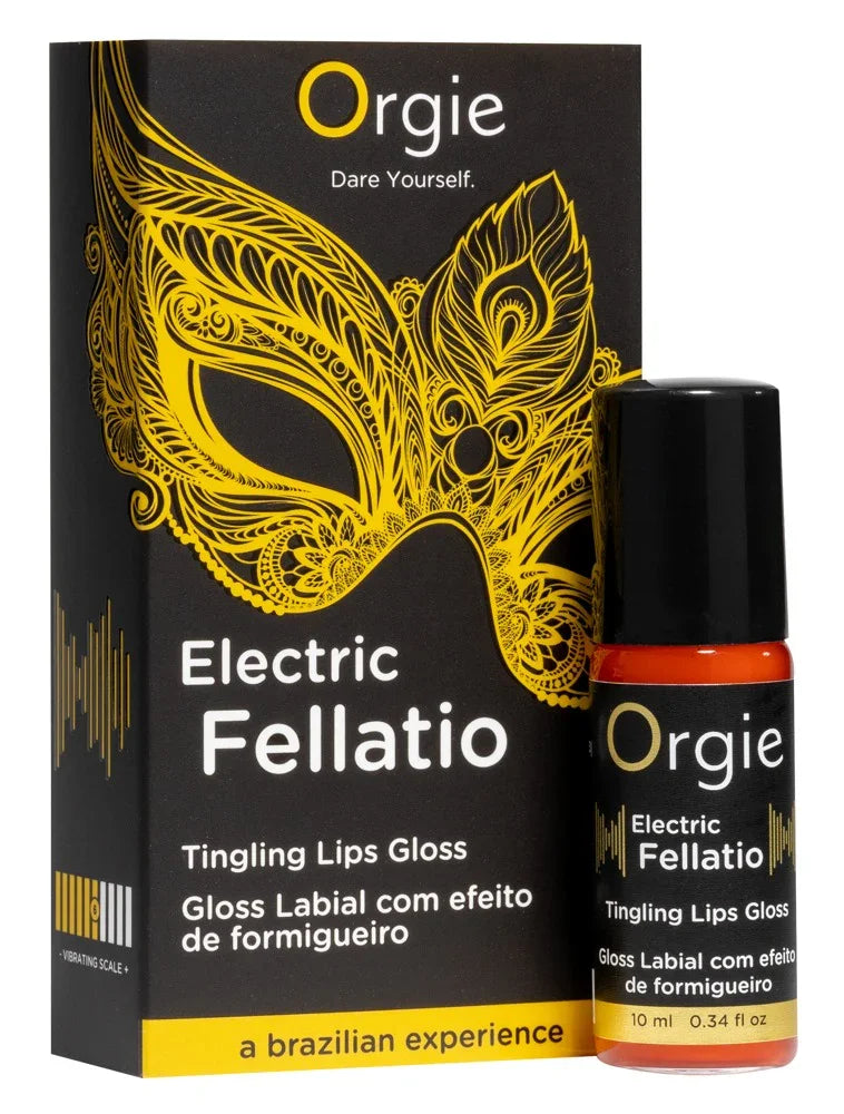 Electric Fellatio Lipgloss - Happytoys Sexshop: Toys for Feeling Happy & Easy 😊 - Discreet geleverd
