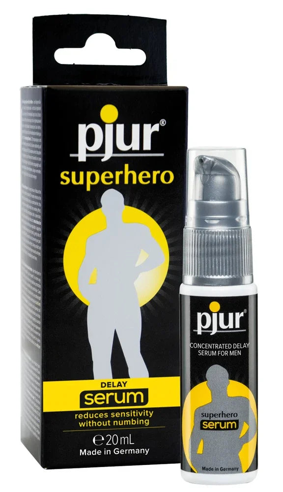 Superhero Delay Serum by Pjur - Happytoys Sexshop: Toys for Feeling Happy & Easy 😊 - Discreet geleverd
