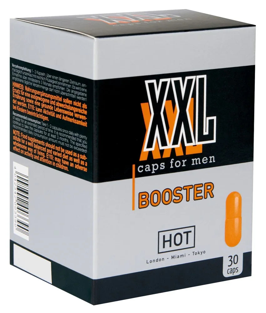 XXL Caps Booster for men - Happytoys Sexshop: Toys for Feeling Happy & Easy 😊 - Discreet geleverd