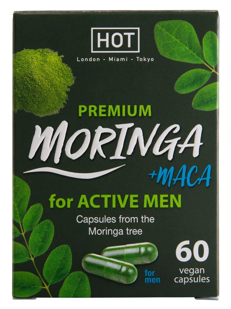 Pure Moringa + Maca Man Power - Happytoys Sexshop: Toys for Feeling Happy & Easy 😊 - Discreet geleverd