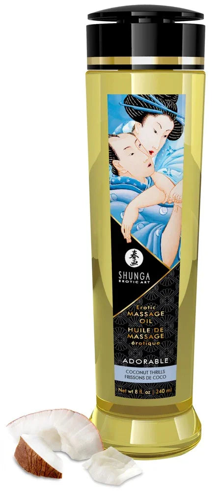 Erotic Massage Oil - Happytoys Sexshop: Toys for Feeling Happy & Easy 😊 - Discreet geleverd