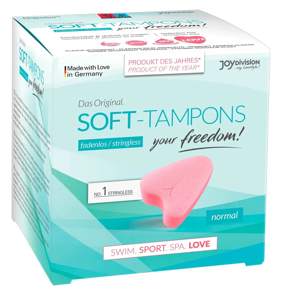 Soft Tampons normal - Happytoys Sexshop: Toys for Feeling Happy & Easy 😊 - Discreet geleverd
