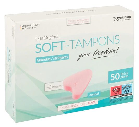 Soft Tampons normal - Happytoys Sexshop: Toys for Feeling Happy & Easy 😊 - Discreet geleverd