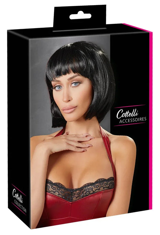Black Bob Wig - Happytoys Sexshop: Toys for Feeling Happy & Easy 😊 - Discreet geleverd