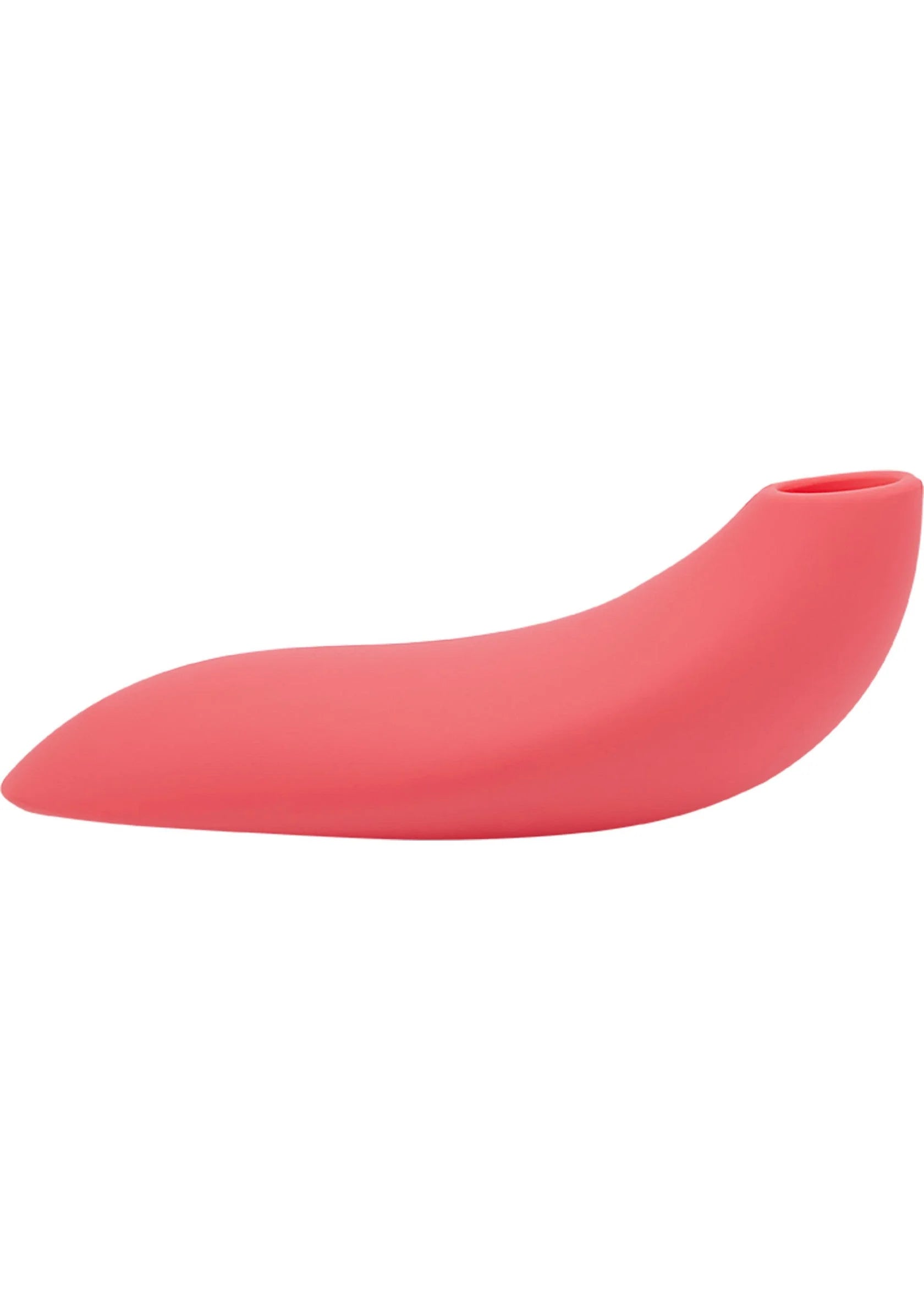Roze gebogen Melt van We-Vibe vibrator met glad, afgerond oppervlak