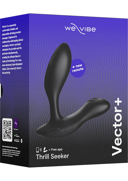 Bestel: Vector + by We - Vibe - bij Happytoys: de erotische sex webshop | liever Happy dan Easy ⭐⭐⭐⭐⭐
