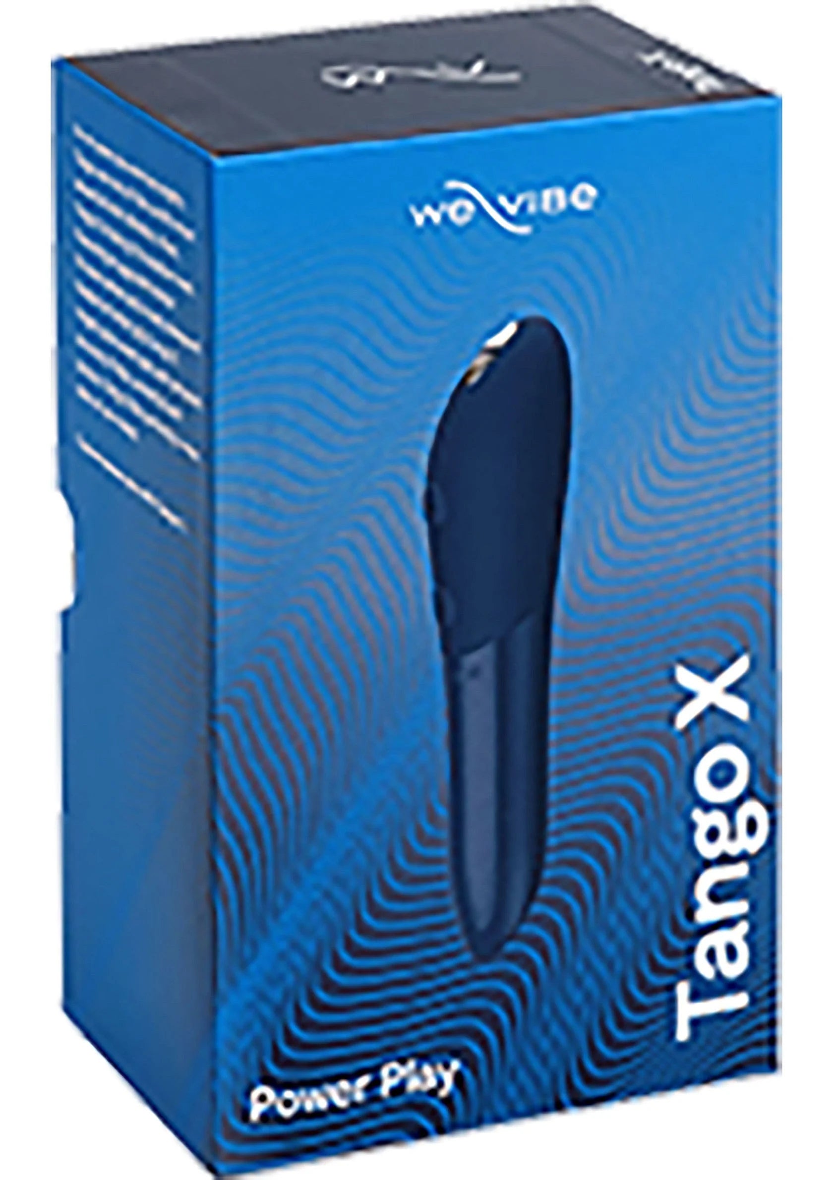 Blauwe vibrerende capsule in Tango X-verpakking