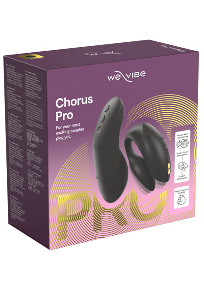 Verpakking van We-VIBE Chorus Pro met afbeelding van twee vibratorhulzen