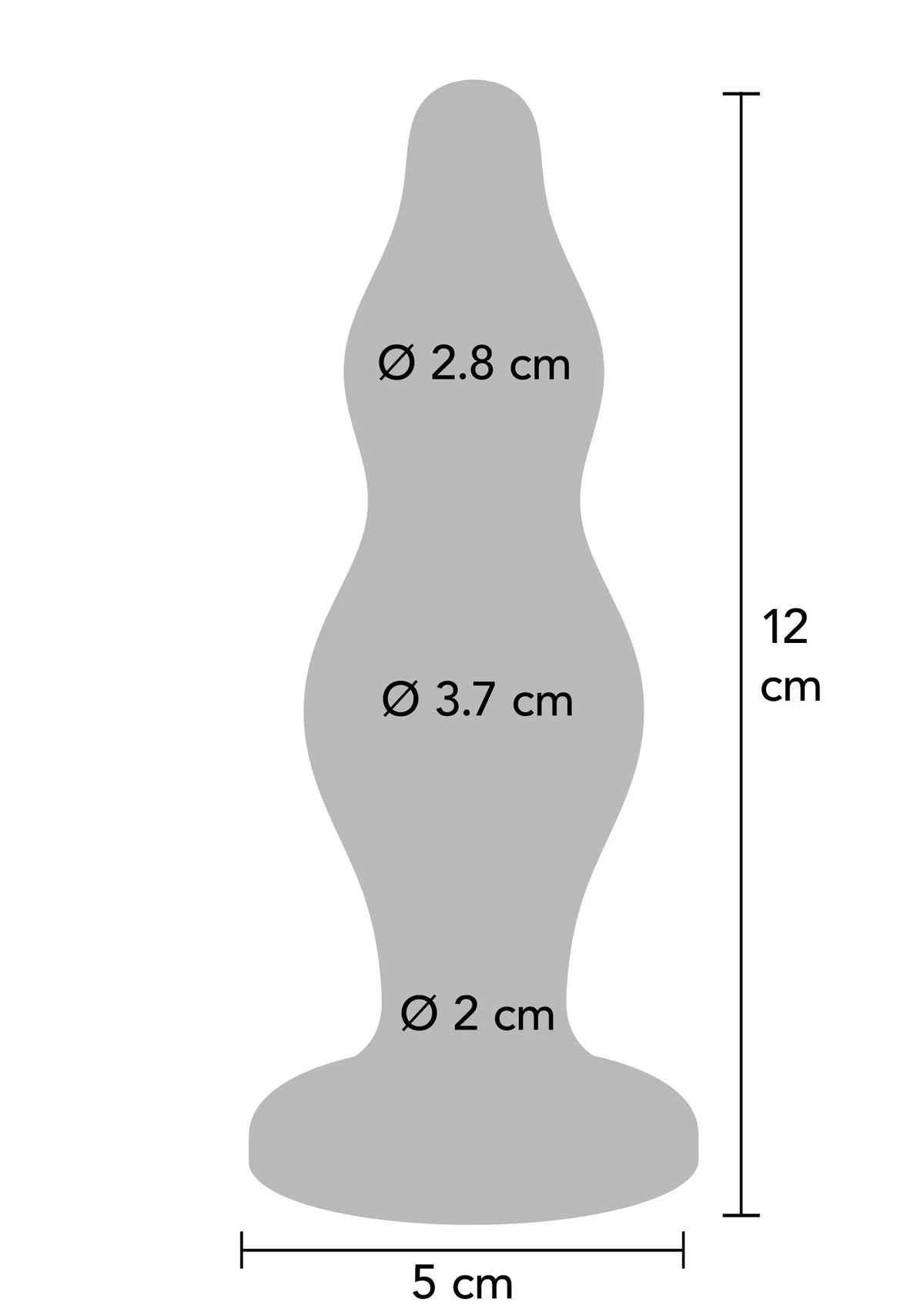 Bestel: The Striker Buttplug - bij Happytoys: de erotische sex webshop | liever Happy dan Easy ⭐⭐⭐⭐⭐