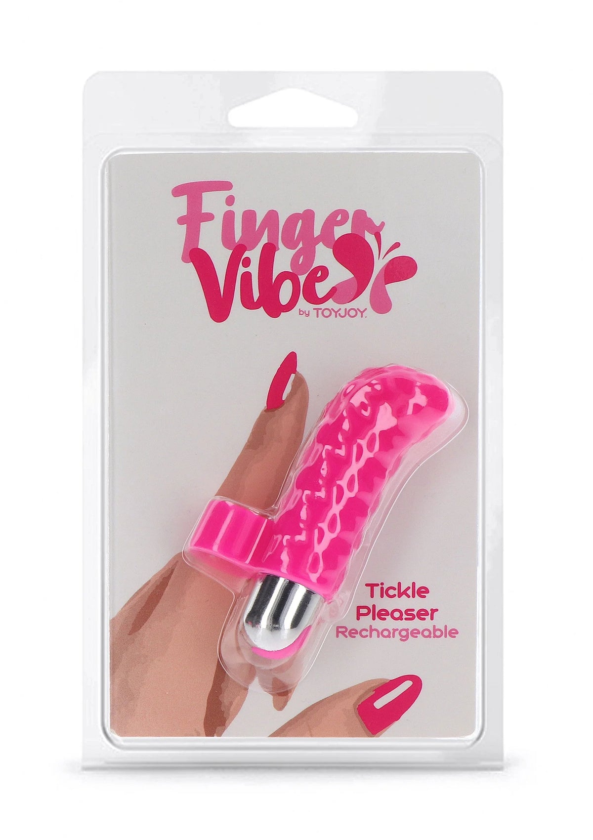 Bestel: Finger Vibe Tickle Pleaser Vibrator Rechargeable by ToyJoy - bij Happytoys: de erotische sex webshop | liever Happy dan Easy ⭐⭐⭐⭐⭐