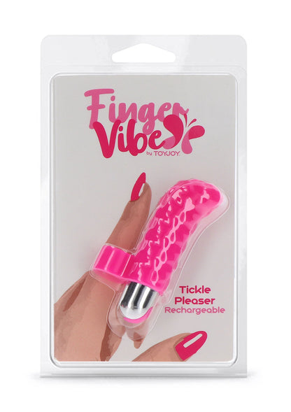 Bestel: Finger Vibe Tickle Pleaser Vibrator Rechargeable by ToyJoy - bij Happytoys: de erotische sex webshop | liever Happy dan Easy ⭐⭐⭐⭐⭐