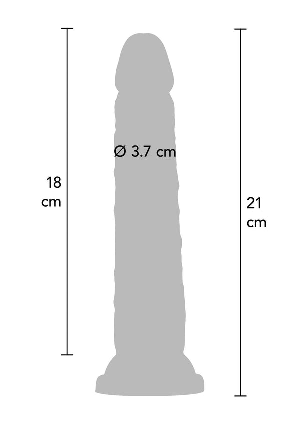 Deluxe Dual Density Dong TPE 21 cm by ToyJoy Get Real